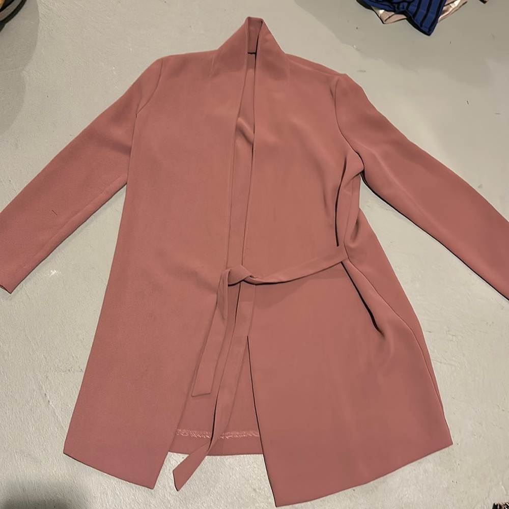 Pink blush blazer
